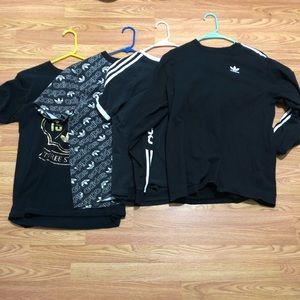Black T-shirts size M/S